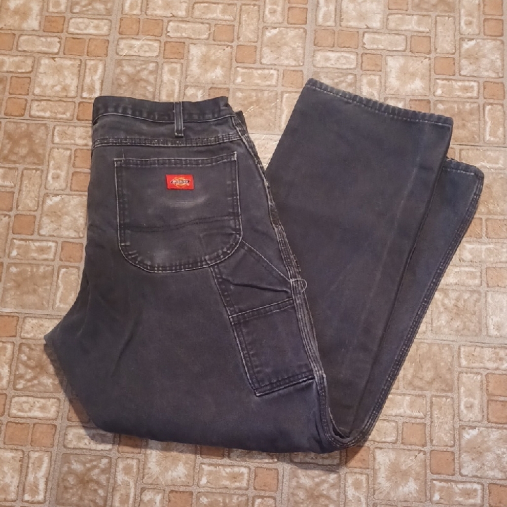 Dickies Black Denim Carpenter Jeans  36x32